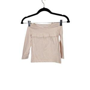 Carter's Girls Striped Ruffle‎ Shirt Size 2T